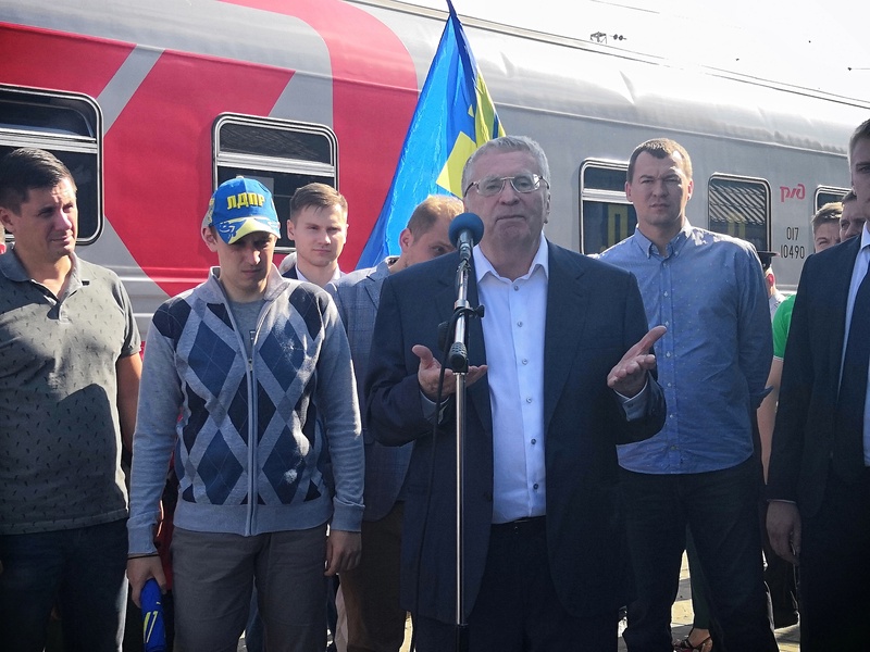 Поезд помощи ЛДПР побывал в Берендеево