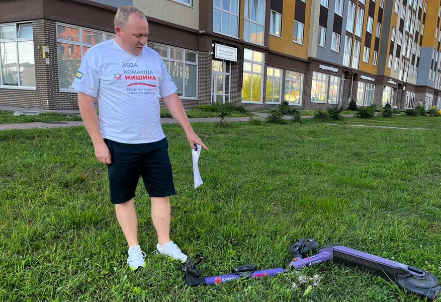 В ЛДПР Калининграда обратили внимание на безопасность езды на электросамокатах