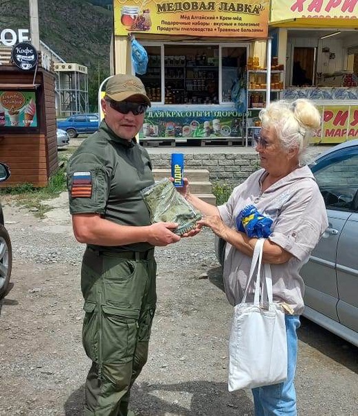 Актив ЛДПР Улаганского района поздравил ветеранов боевых действий