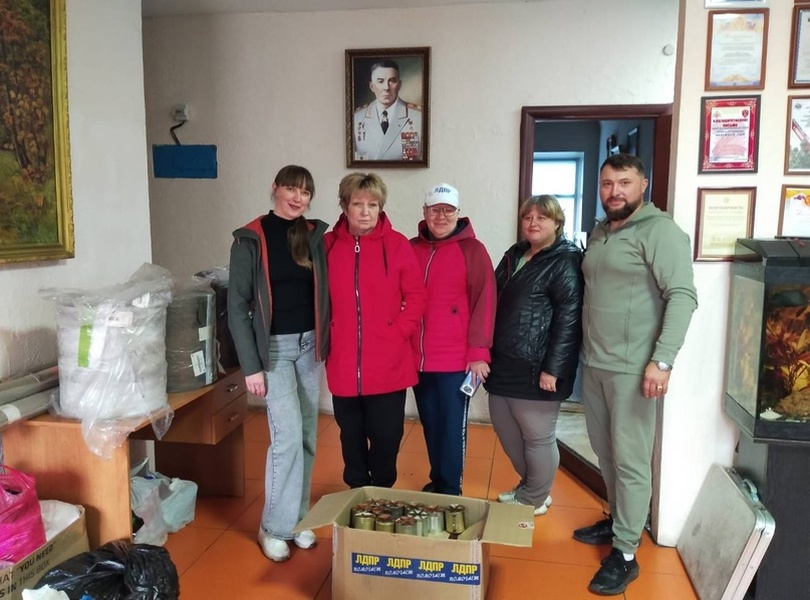 В Алтайском крае ЛДПР помогла организации "Надёжный тыл" 