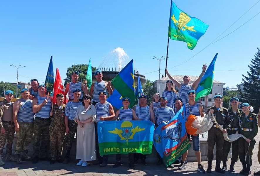 Наталья Михайлова приняла участие в торжественном мероприятии, посвящённому дню ВДВ