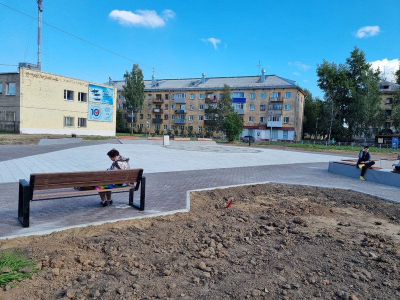 Благоустройство сквера в Новодвинске – на контроле депутатов от ЛДПР