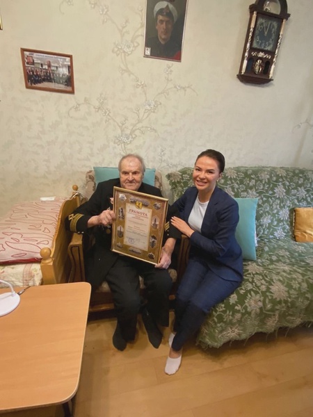 Депутат Харченко поздравила ветеранов с присвоением звания «Почетный гражданин Архангельска»