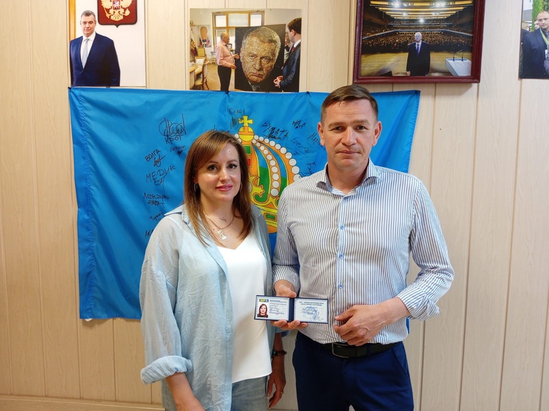 В рядах Астраханского реготделения ЛДПР пополнение