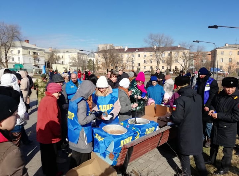 Астраханские партийцы ждут горожан на празднике Дня защитника Отечества