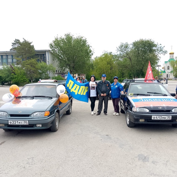ЛДПР поддержала автомотопробег к юбилею Победы в Знаменске