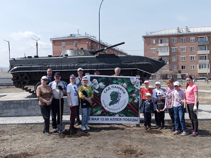 "Сад памяти" в Селенгинском районе