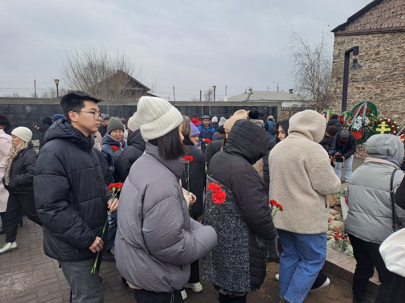 Молодежка ЛДПР в Республике Бурятия почтили память жертв политических репрессий