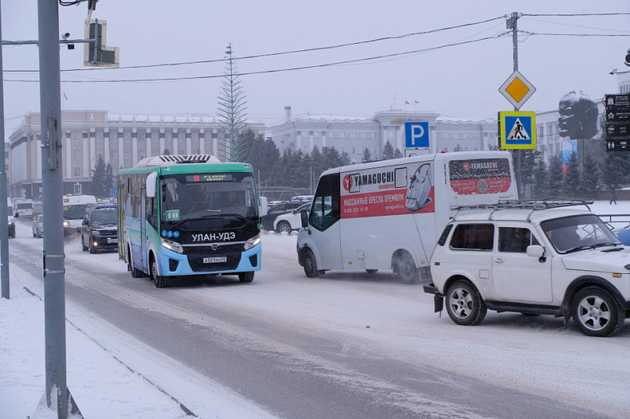 В новогоднюю ночь в Улан-Удэ проезд на муниципальном транспорте будет бесплатным