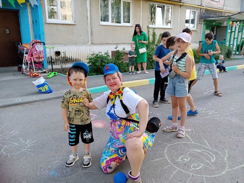 Юрюзанским детям устроили праздник  