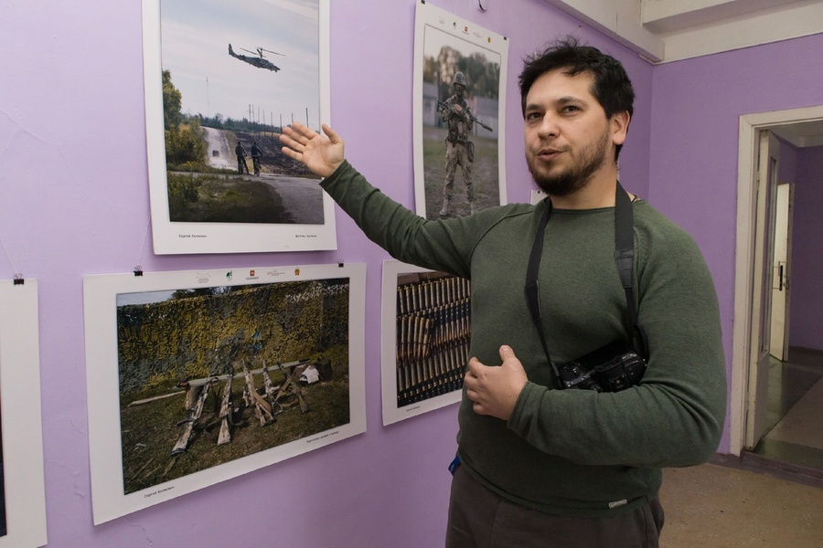 Известный фотожурналист Сергей Коляскин: военкоры рискуют наравне с военными