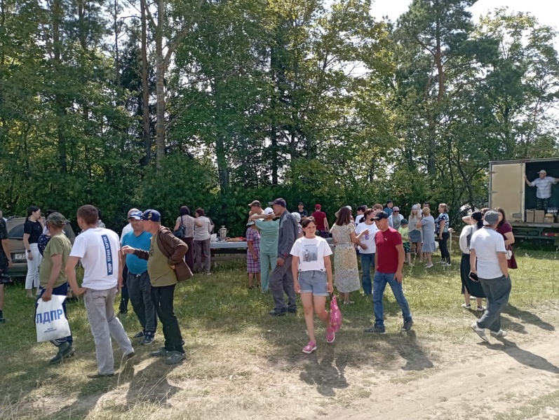 ЛДПР разделила праздник с жителями деревни Хоруй