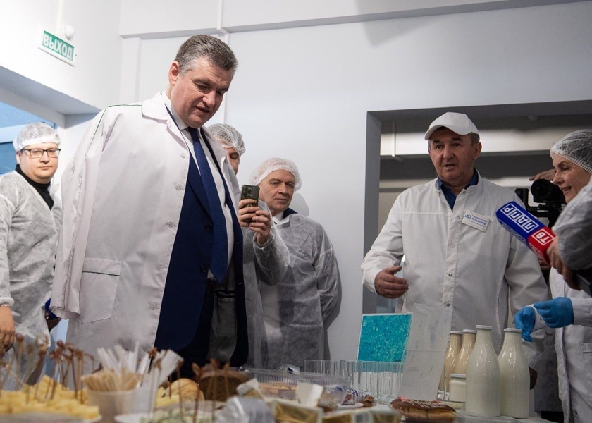 Леонид Слуцкий: На полках сетевых магазинов должна быть продукция местных производителей