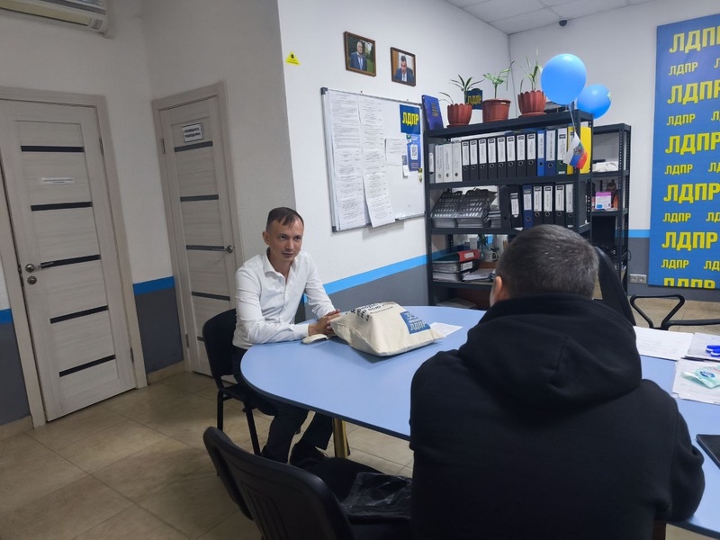 Состоялся очередной прием граждан