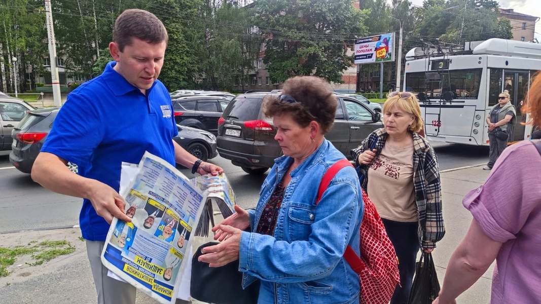 Представители ЛДПР продолжают активную деятельность во всех районах города Чебоксары