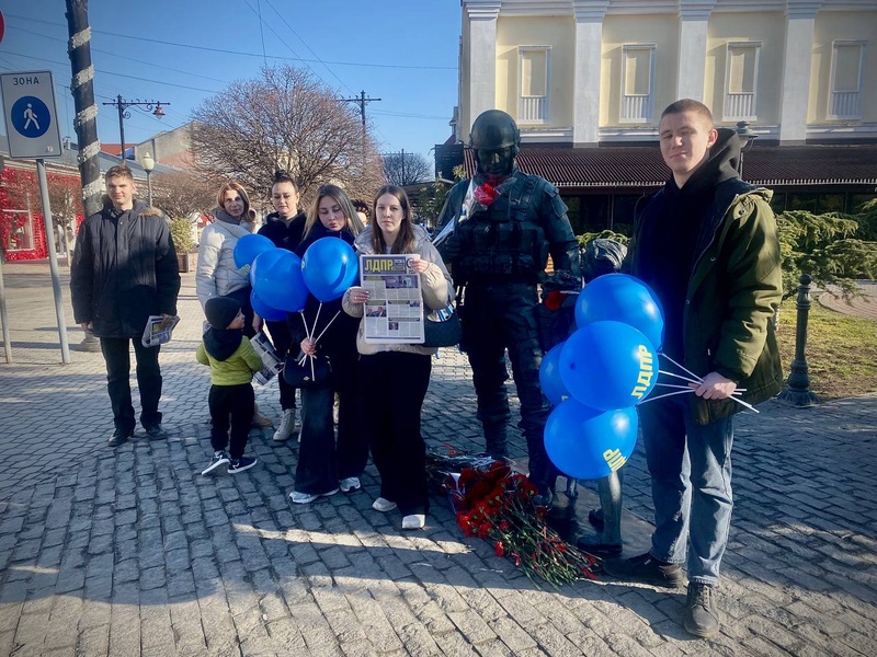 На улицах крымской столицы