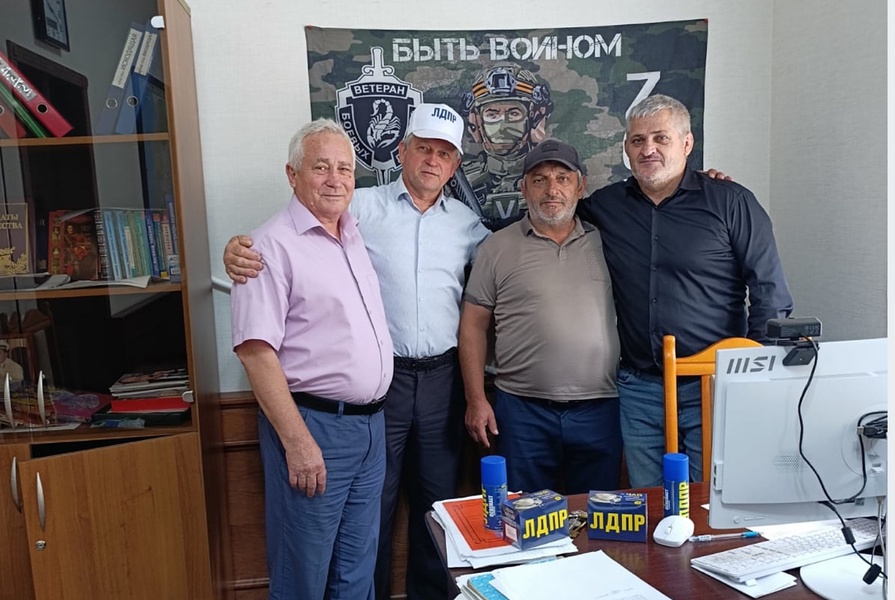 В Тарумовском районе поздравили бойцов СВО с Днем ветерана боевых действий 