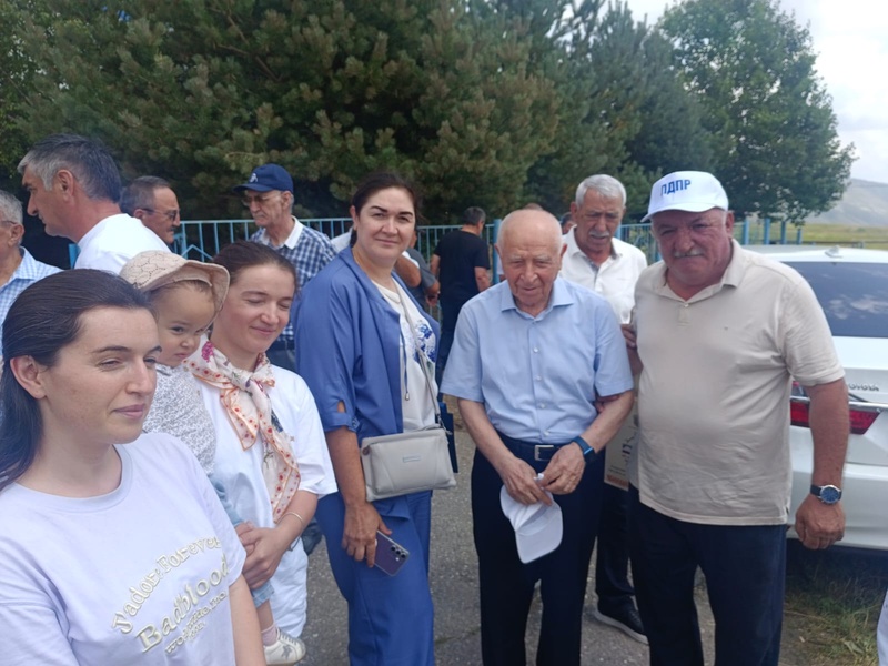 Мадина Ибрагимова приняла участие в праздновании юбилея первого Президента Республики Дагестан