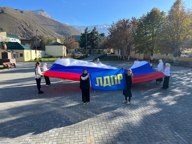 ЛДПР провела флешмоб в Докузпаринском районе