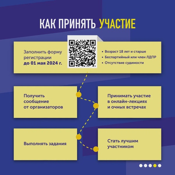 «ЛДПР.Старт» - прекрасная возможность проявить себя и реализовать свои идеи! 