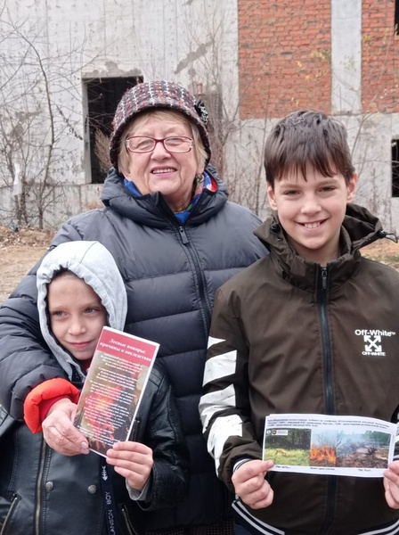 ЛДПР помогла заповеднику Бастак провести очередную противопожарную акцию