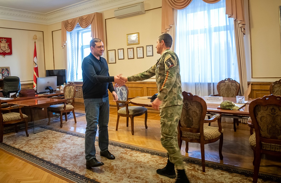 Алексей Островский ‒ герою СВО: буду нужен, всегда найду время для встречи