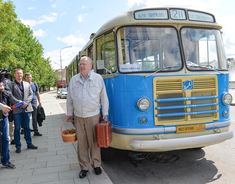 Владимир Жириновский отметил 55-летие приезда в Москву