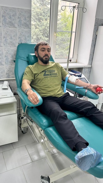 Депутат ЛДПР приянл участие в донорской акции