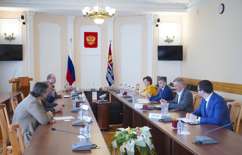 Руководитель фракции ЛДПР в Ивановской областной Думе встретился с губернатором Ивановской области