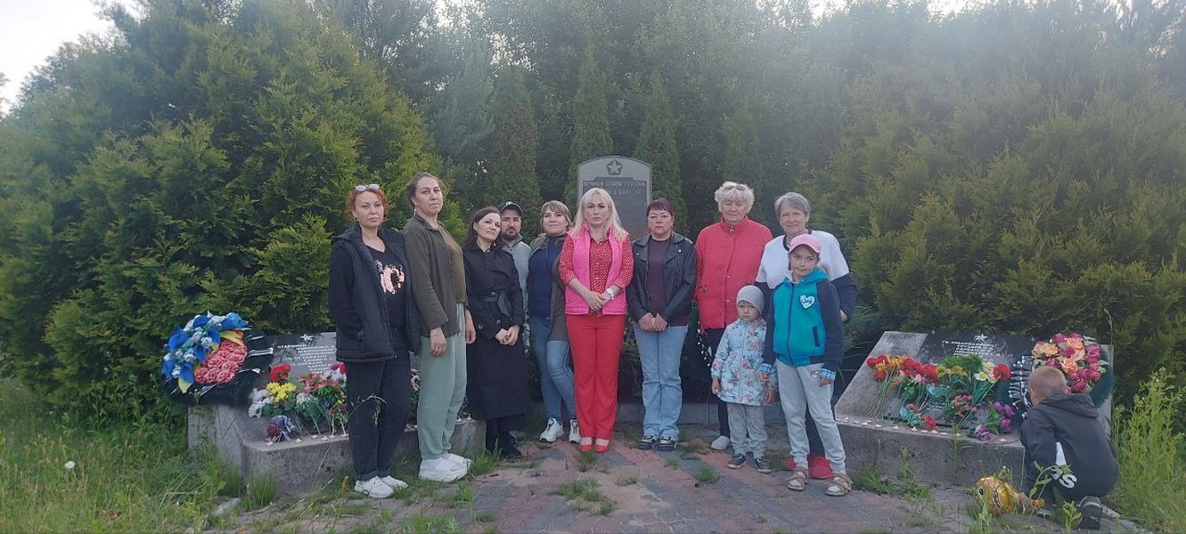 В Сосновке прошла акция «Свеча памяти» 