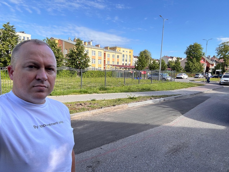 В Калининграде благодаря вмешательству ЛДПР отремонтировали дорогу у детского сада 