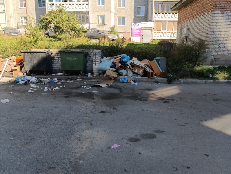 Протекающие мусоровозы оставляют за собой зловонный след в Кондопоге