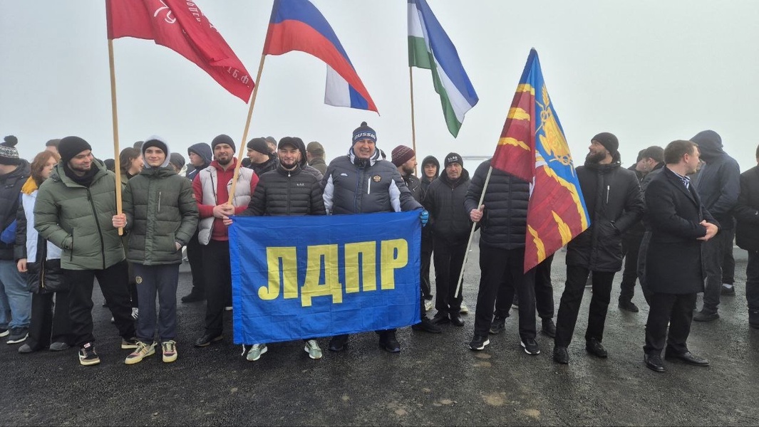 Молодежное крыло КБРО ЛДПР приняло участие в патриотической акции «Дорогами Победы»