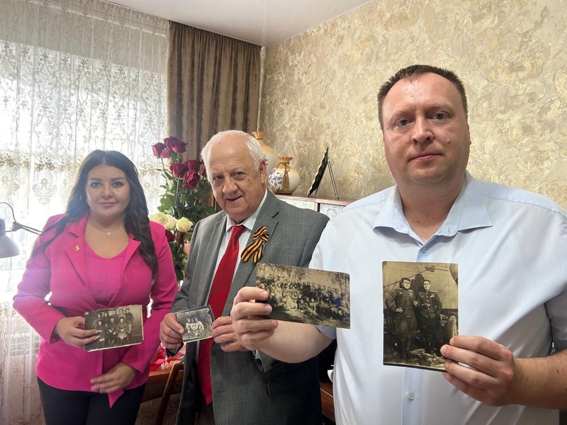 В преддверии 80-летия Великой Победы Владимир Безгодько навестил ветерана ВОВ  Марию Кузнецову