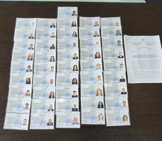 Избирком КБР зарегистрировал список кандидатов в депутаты Парламента КБР седьмого созыва от ЛДПР