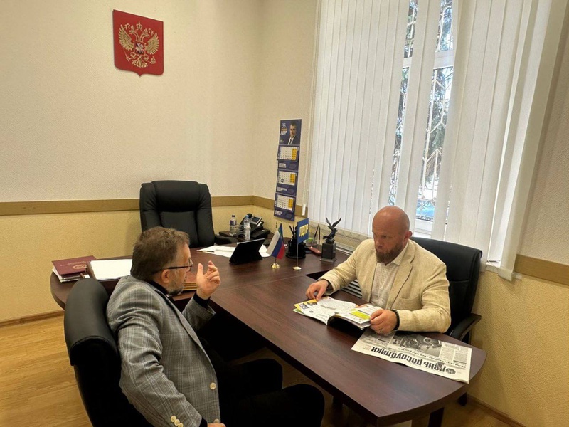 Встреча с главным редактором газеты «День республики» — новый этап сотрудничества