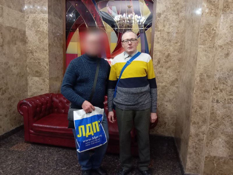 Представитель ЛДПР в КуZбассе оказал поддержку отцу участника СВО