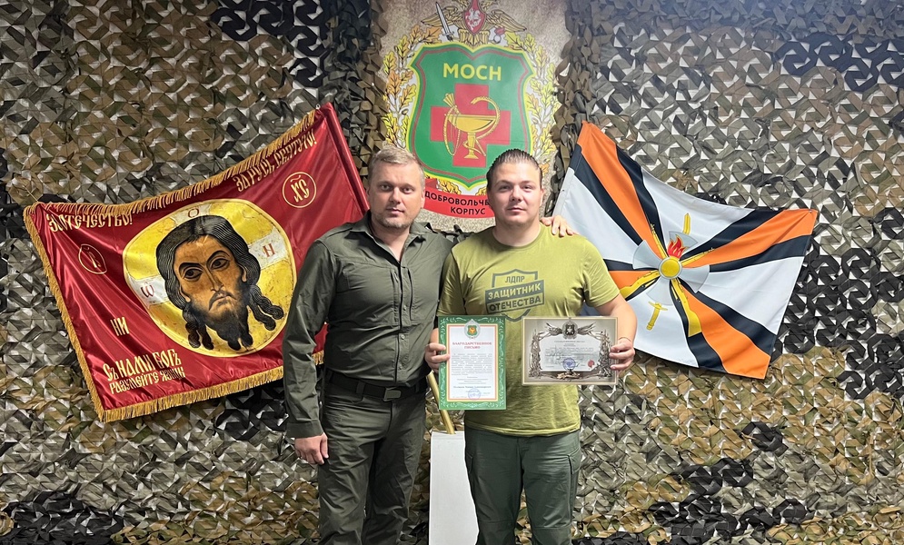Михаил Молчанов получил благодарность от военных за гуманитарную помощь