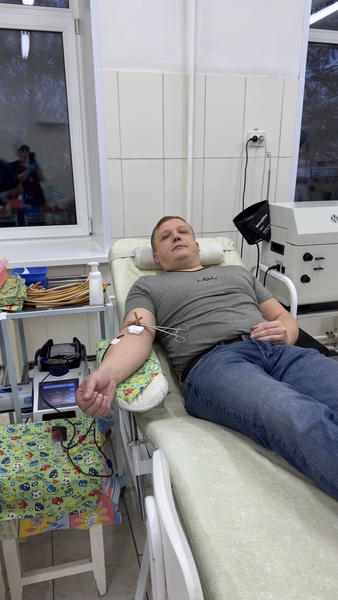 Партийцы в Хакасии – активные доноры
