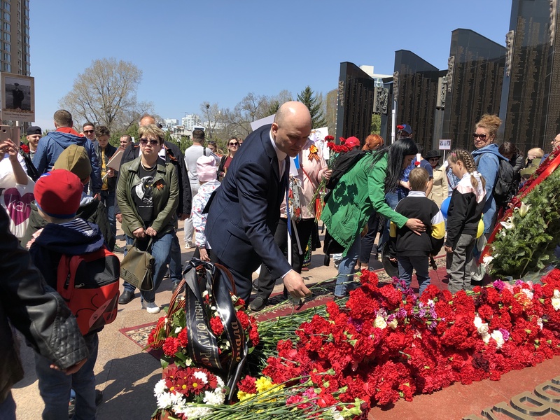 Хабаровские партийцы почтили память павших в Великой Отечественной войне солдат 