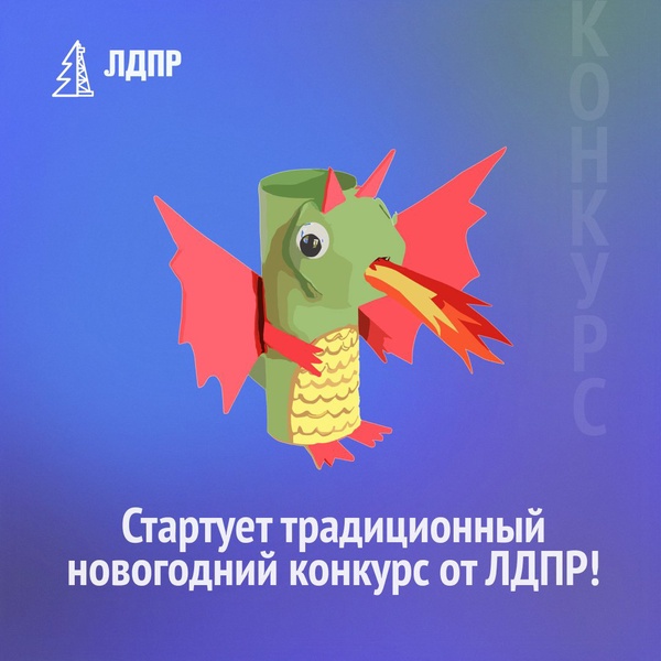 Стартует новогодний конкурс от ЛДПР! 