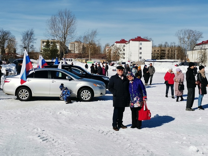 Представители ЛДПР из Волгореченска приняли участие в митинге «Крым и Россия — мы вместе!»