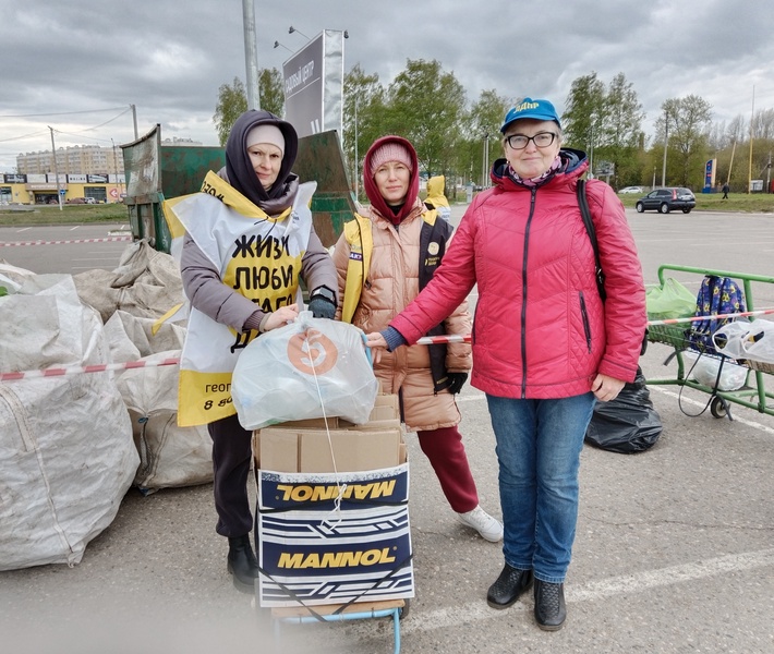 Партиец из Костромы сделала свой вклад в экологию и спасение чьей-то жизни 