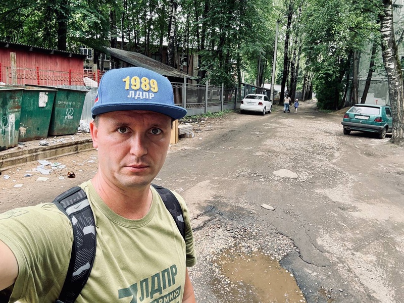 В ЛДПР обеспокоены состоянием дороги у детского сада в костромском Черноречье