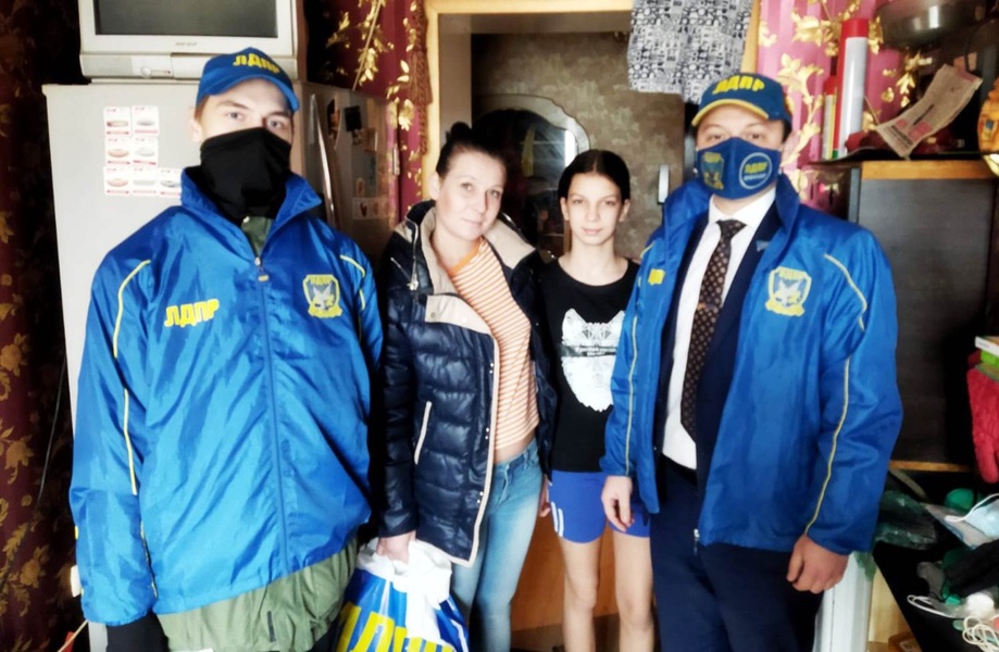 В Краснодаре прошел День добрых дел ЛДПР