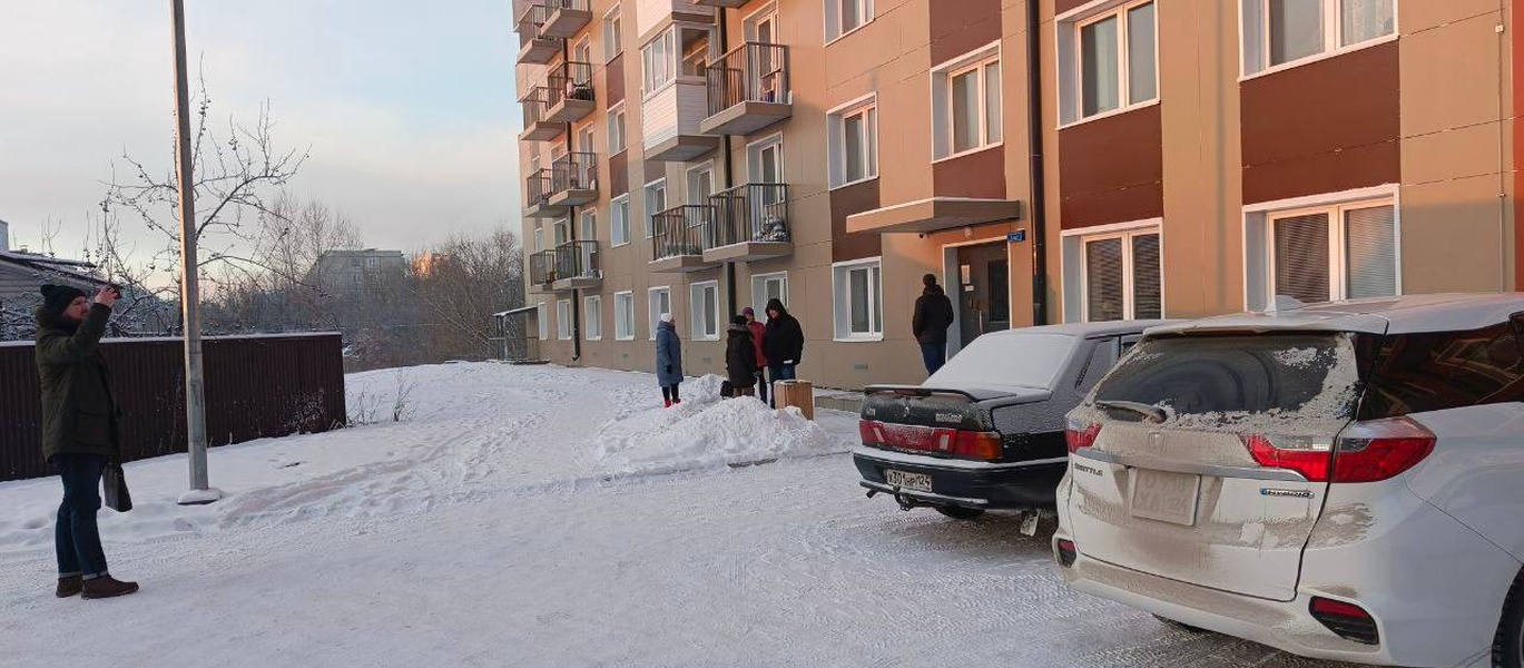 В Ачинске проверили затопленные новостройки для переселенцев из ветхого жилья