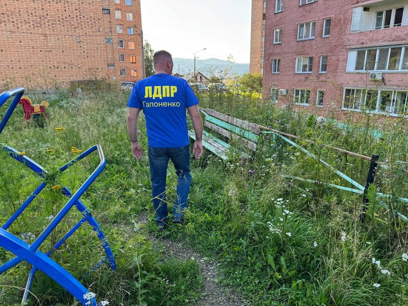 Недетская площадка в Дивногорске