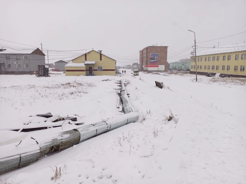 Благодаря депутатам ЛДПР в Хатанге оперативно восстановили теплоизоляцию сетей отопления