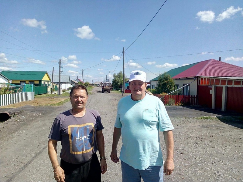 В Макушино начали ремонт дороги после обращения к ЛДПР