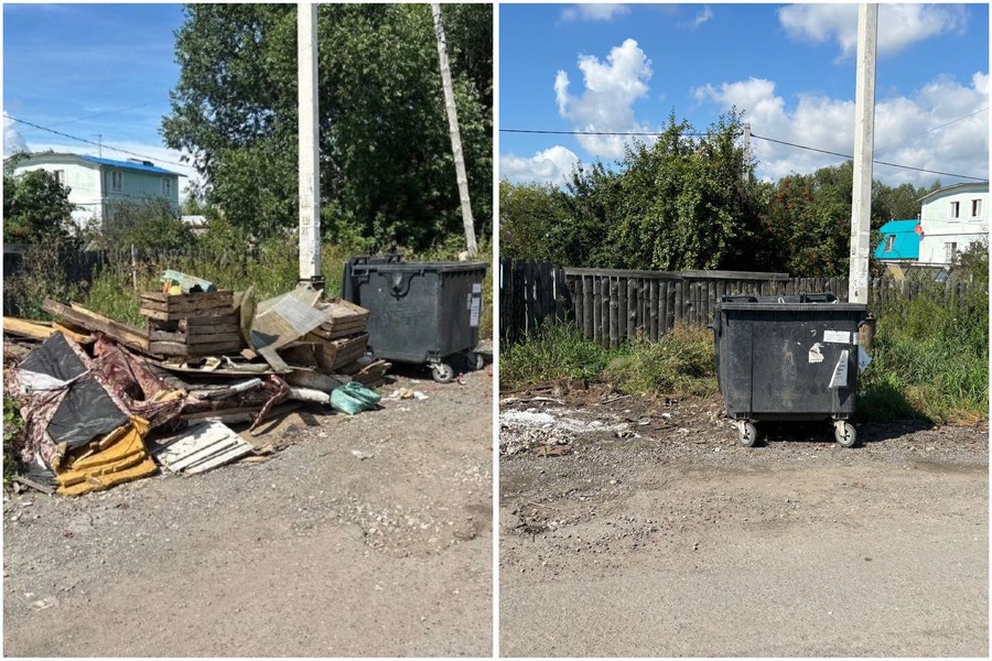 ЛДПР добилась вывоза мусора с переполненных площадок в Кургане